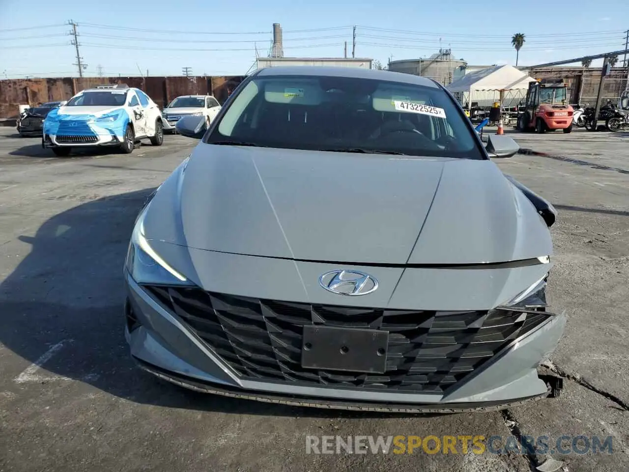 5 Photograph of a damaged car KMHLM4AG5MU070138 HYUNDAI ELANTRA 2021