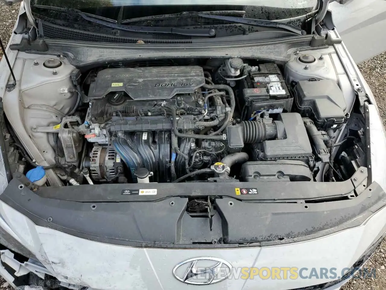 11 Photograph of a damaged car KMHLM4AG5MU076134 HYUNDAI ELANTRA 2021