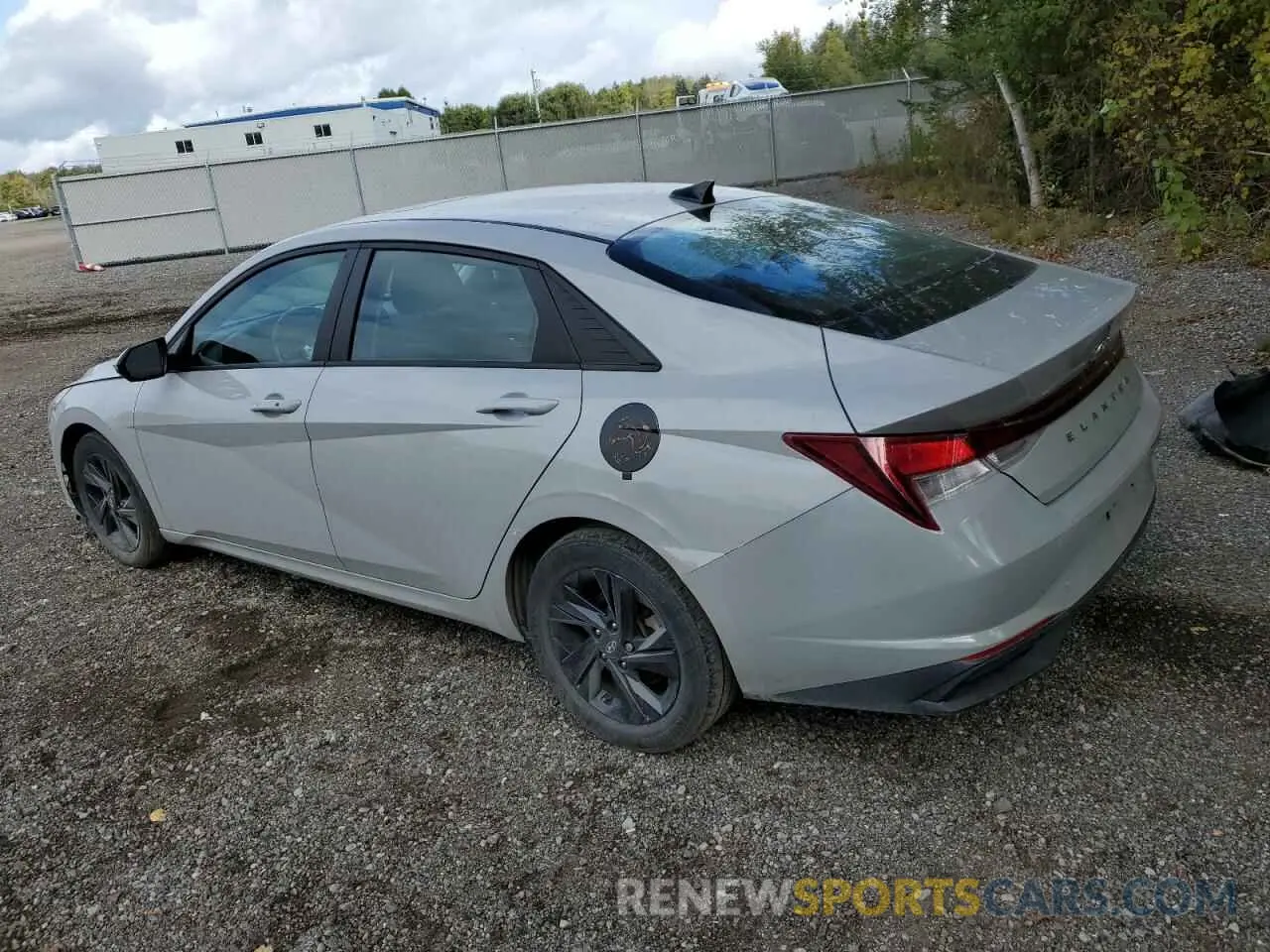 2 Photograph of a damaged car KMHLM4AG5MU076134 HYUNDAI ELANTRA 2021