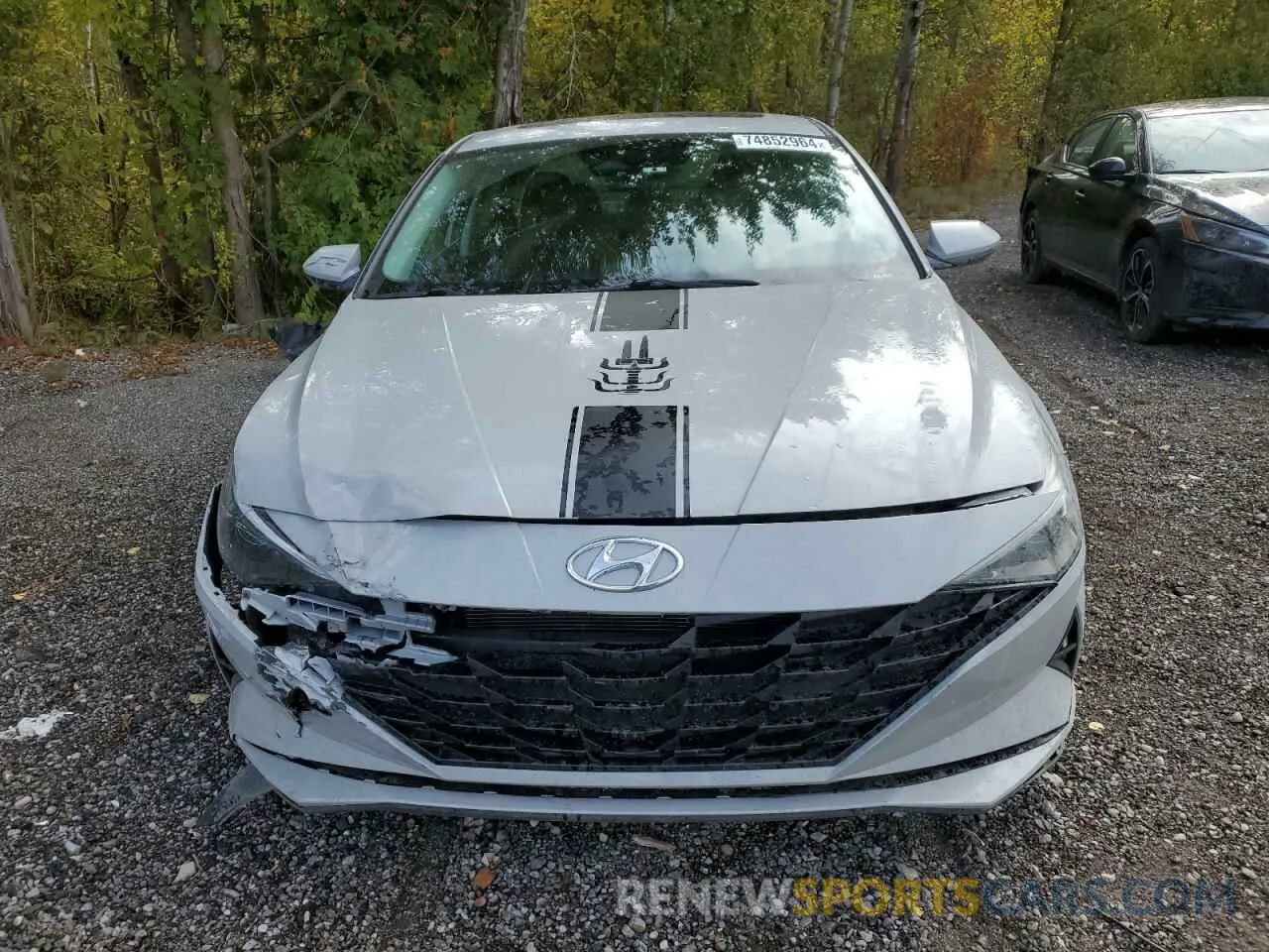 5 Photograph of a damaged car KMHLM4AG5MU076134 HYUNDAI ELANTRA 2021