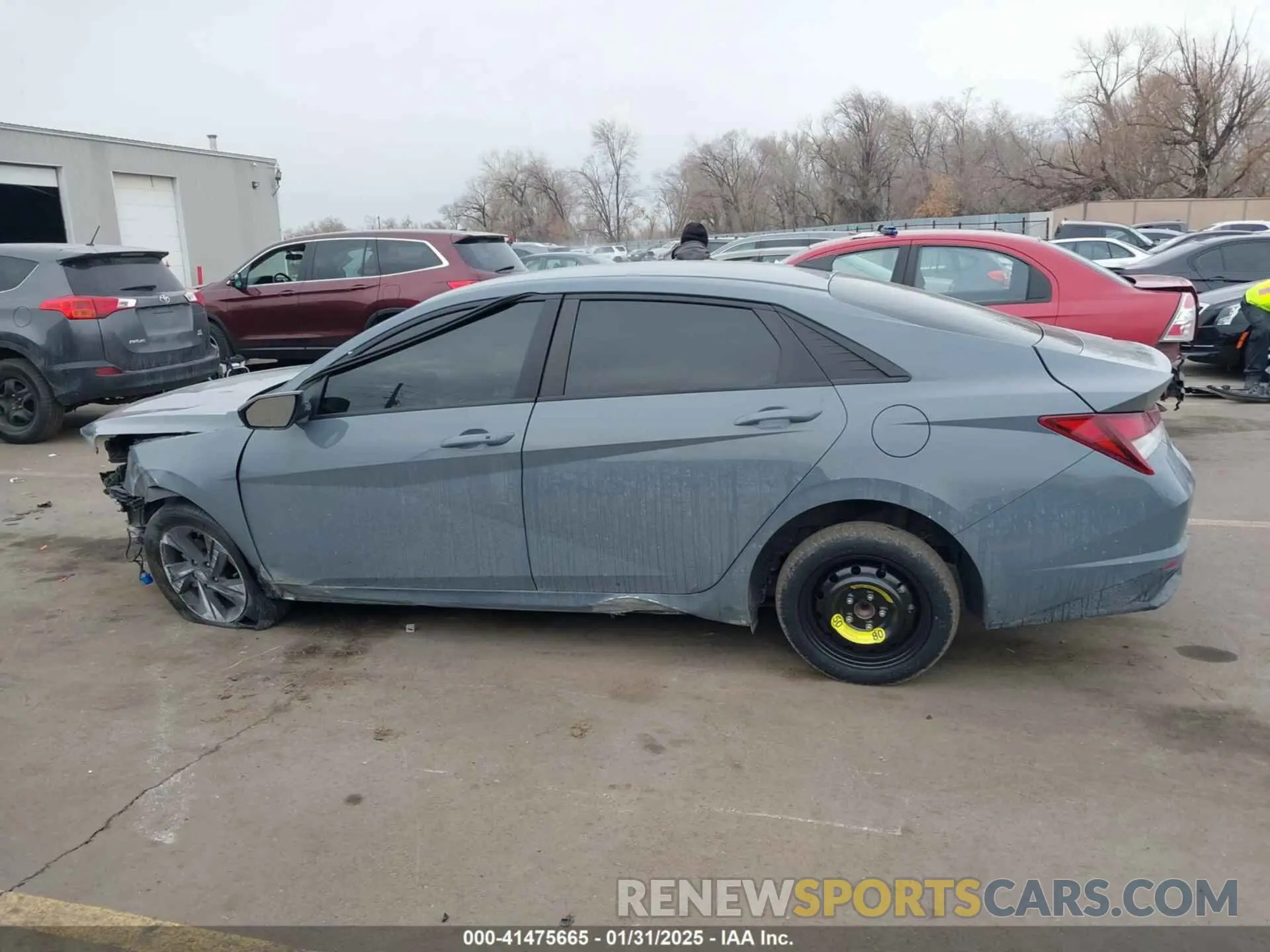 14 Фотография поврежденного автомобиля KMHLM4AG5MU116681 HYUNDAI ELANTRA 2021