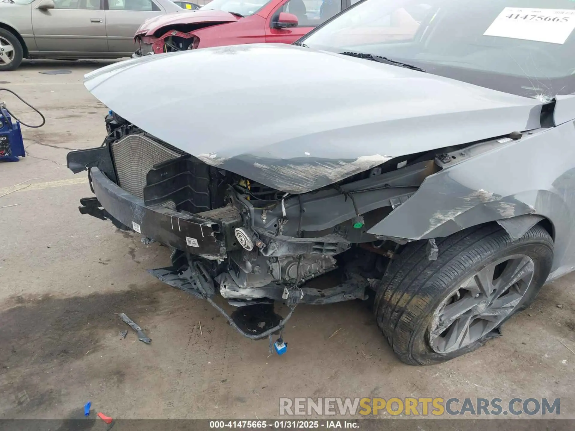 6 Фотография поврежденного автомобиля KMHLM4AG5MU116681 HYUNDAI ELANTRA 2021