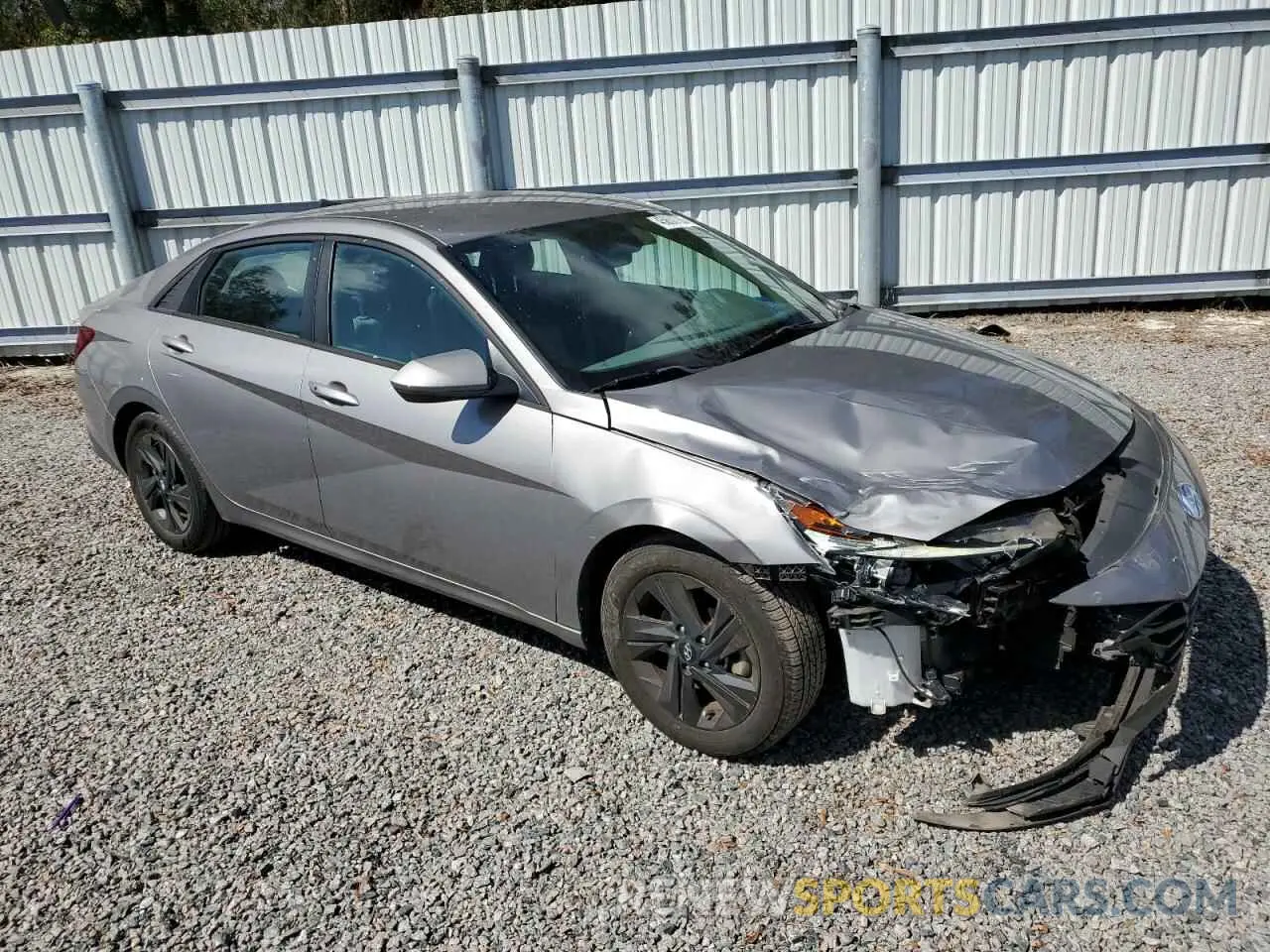 4 Фотография поврежденного автомобиля KMHLM4AG5MU126952 HYUNDAI ELANTRA 2021