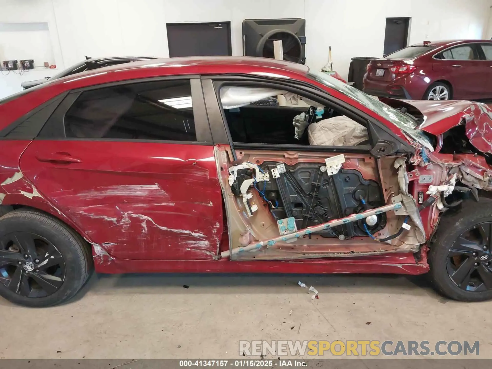 13 Photograph of a damaged car KMHLM4AG5MU175634 HYUNDAI ELANTRA 2021
