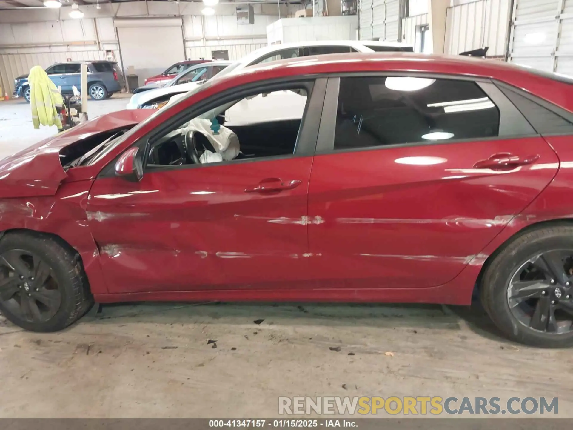 14 Photograph of a damaged car KMHLM4AG5MU175634 HYUNDAI ELANTRA 2021