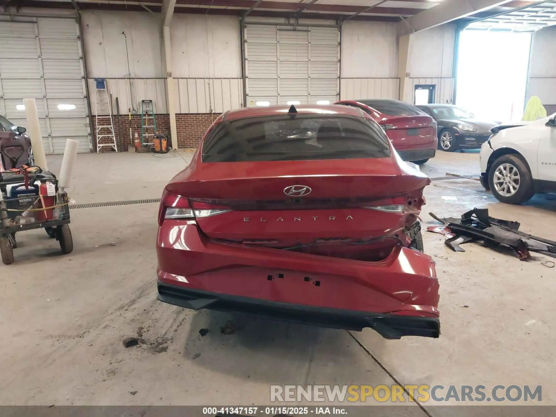 16 Photograph of a damaged car KMHLM4AG5MU175634 HYUNDAI ELANTRA 2021