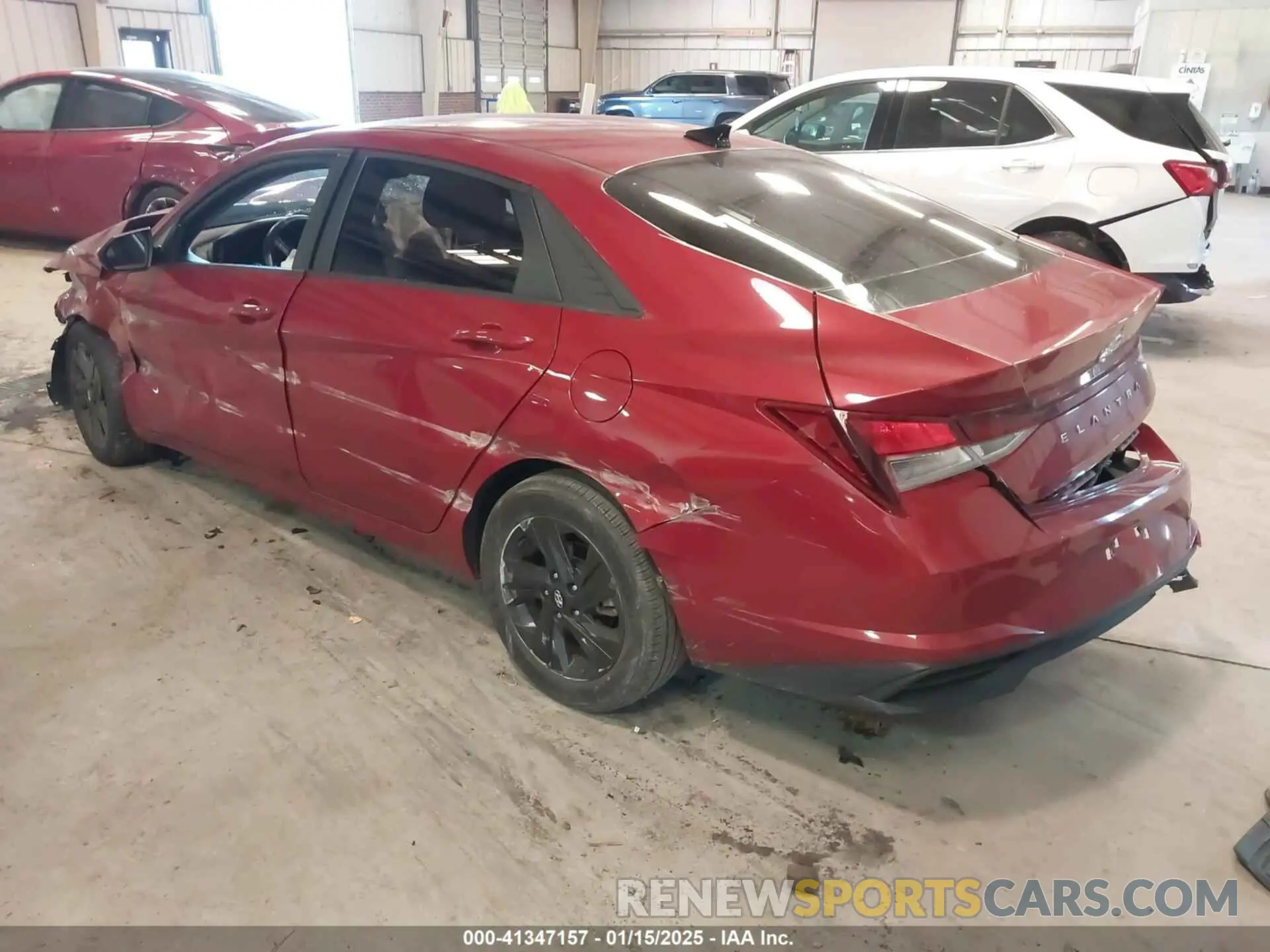 3 Photograph of a damaged car KMHLM4AG5MU175634 HYUNDAI ELANTRA 2021