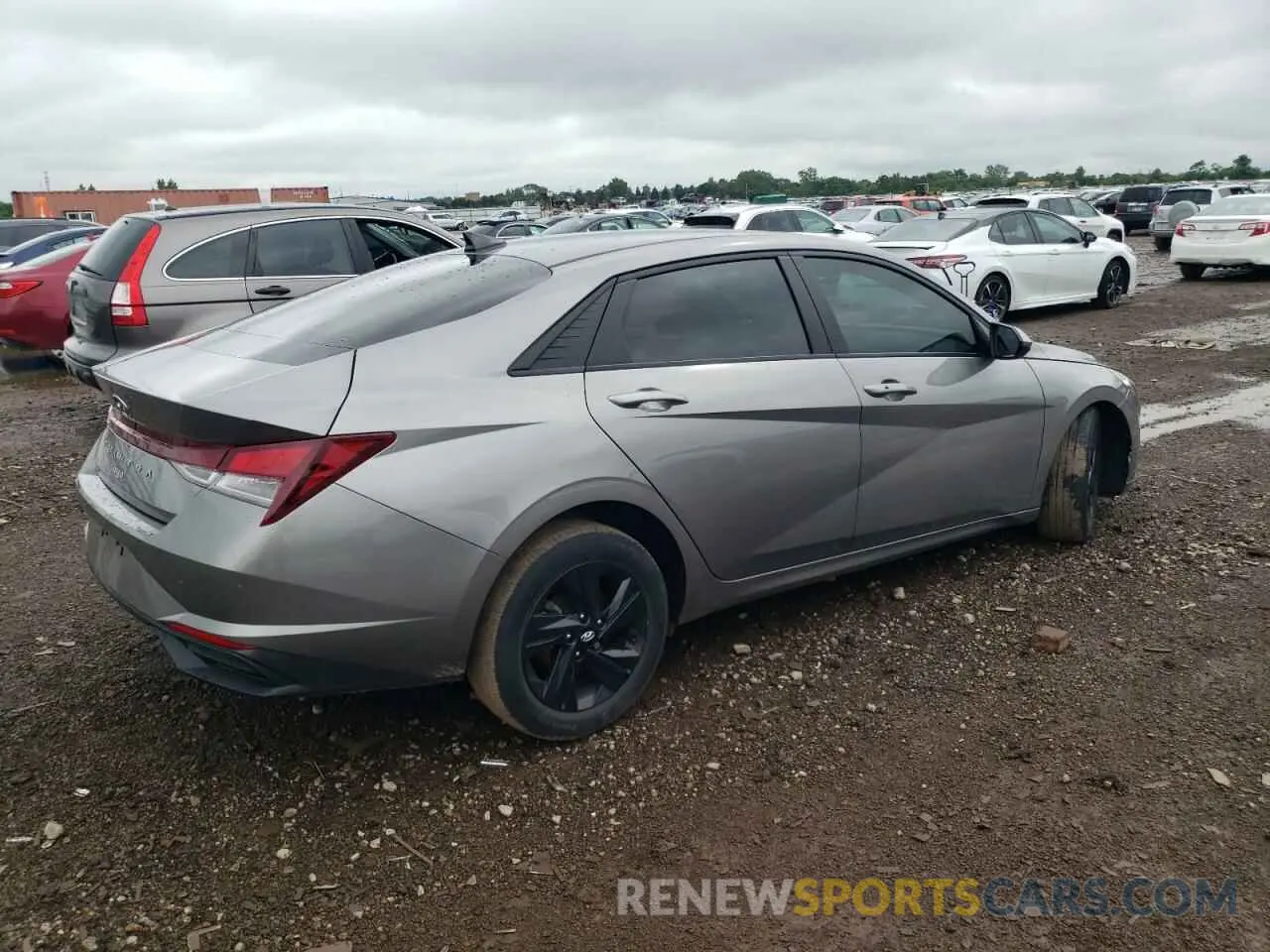 3 Фотография поврежденного автомобиля KMHLM4AG6MU070956 HYUNDAI ELANTRA 2021