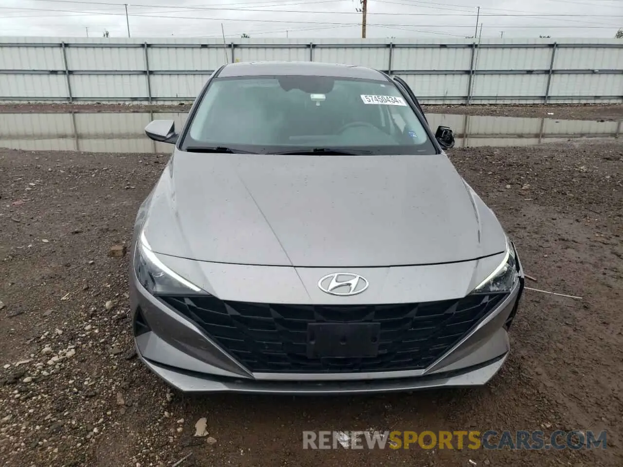 5 Фотография поврежденного автомобиля KMHLM4AG6MU070956 HYUNDAI ELANTRA 2021