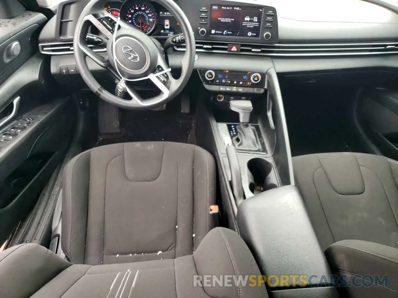 8 Фотография поврежденного автомобиля KMHLM4AG6MU070956 HYUNDAI ELANTRA 2021