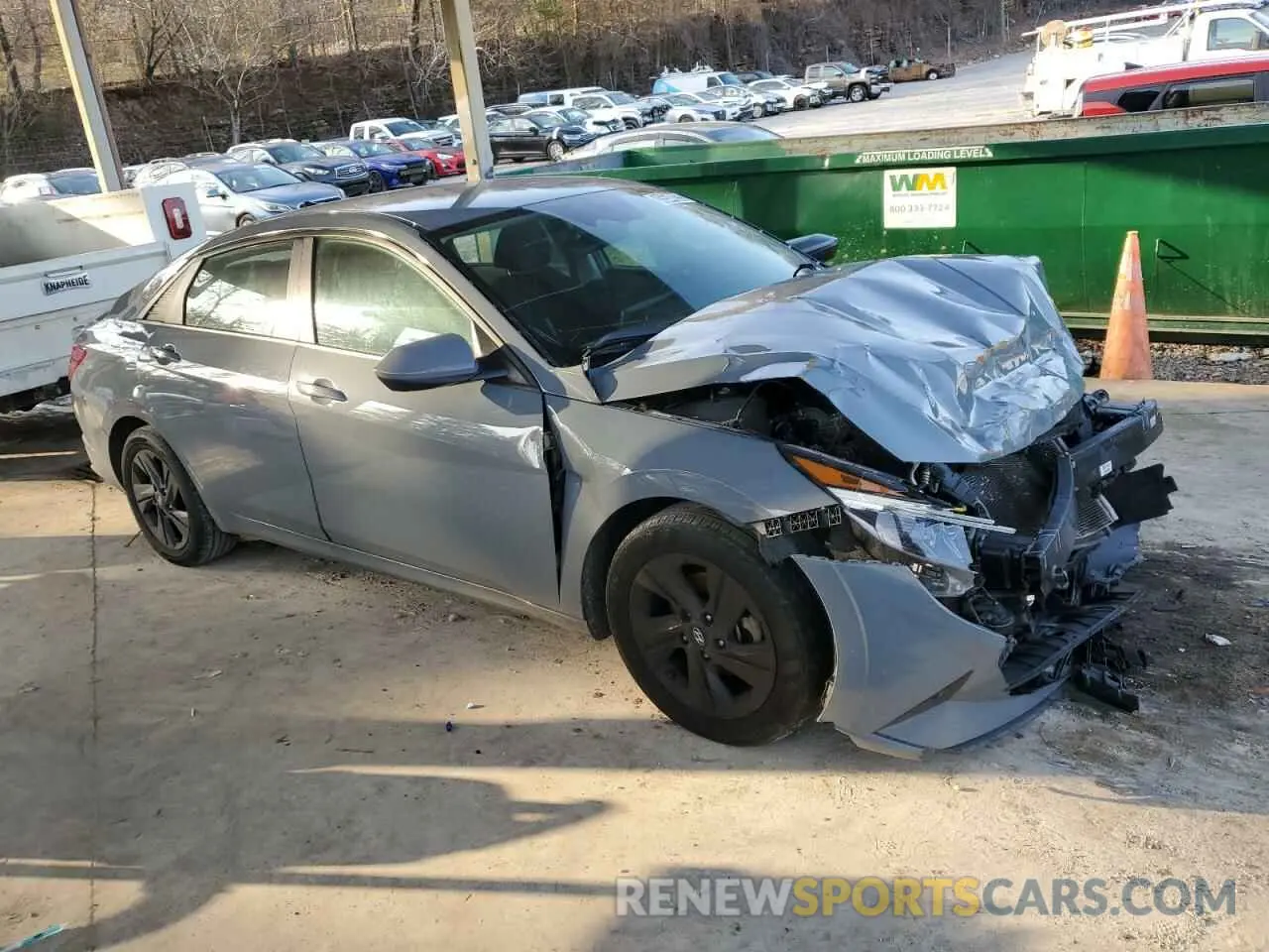 4 Фотография поврежденного автомобиля KMHLM4AG6MU095579 HYUNDAI ELANTRA 2021