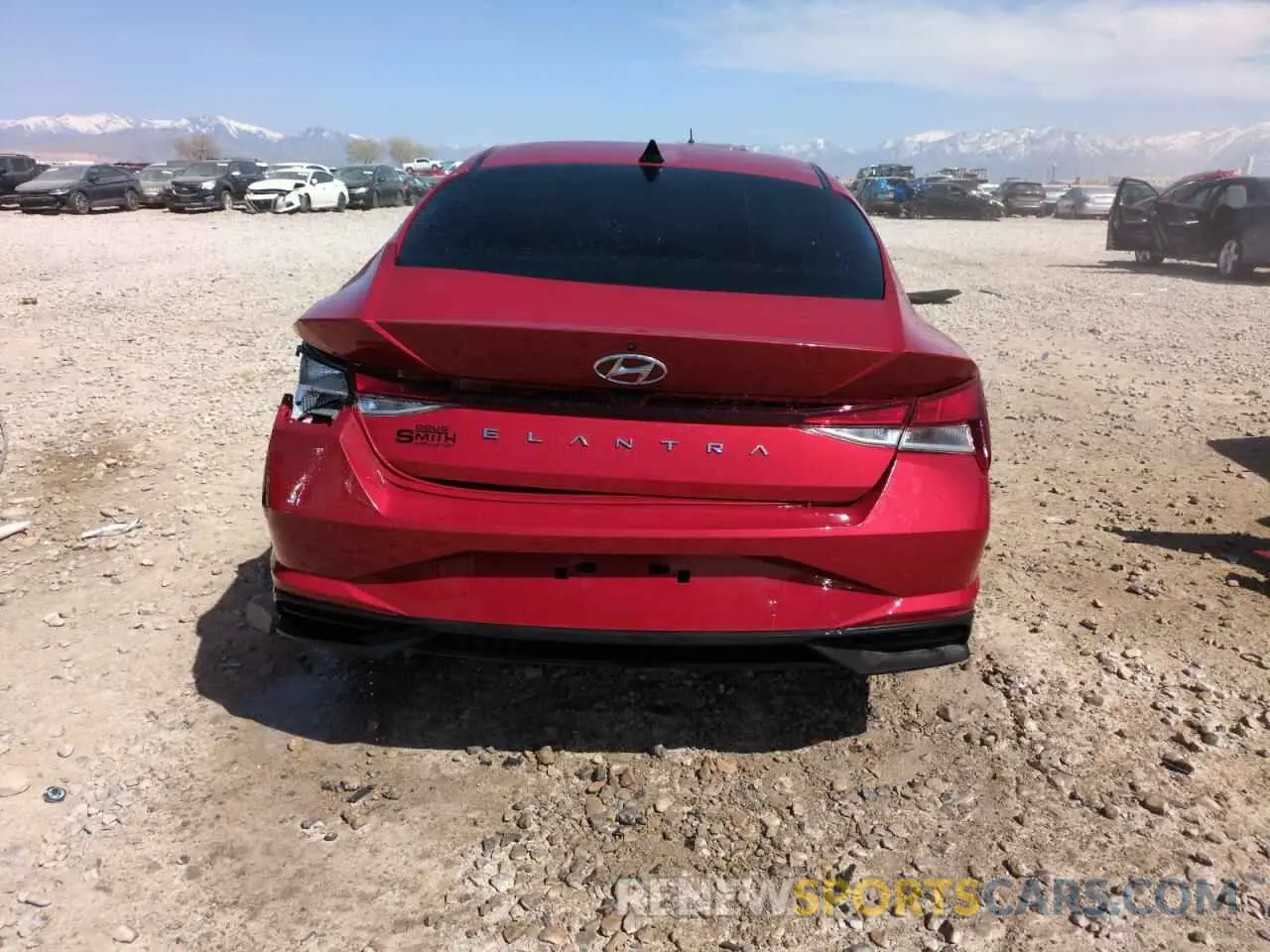 6 Photograph of a damaged car KMHLM4AG6MU155893 HYUNDAI ELANTRA 2021