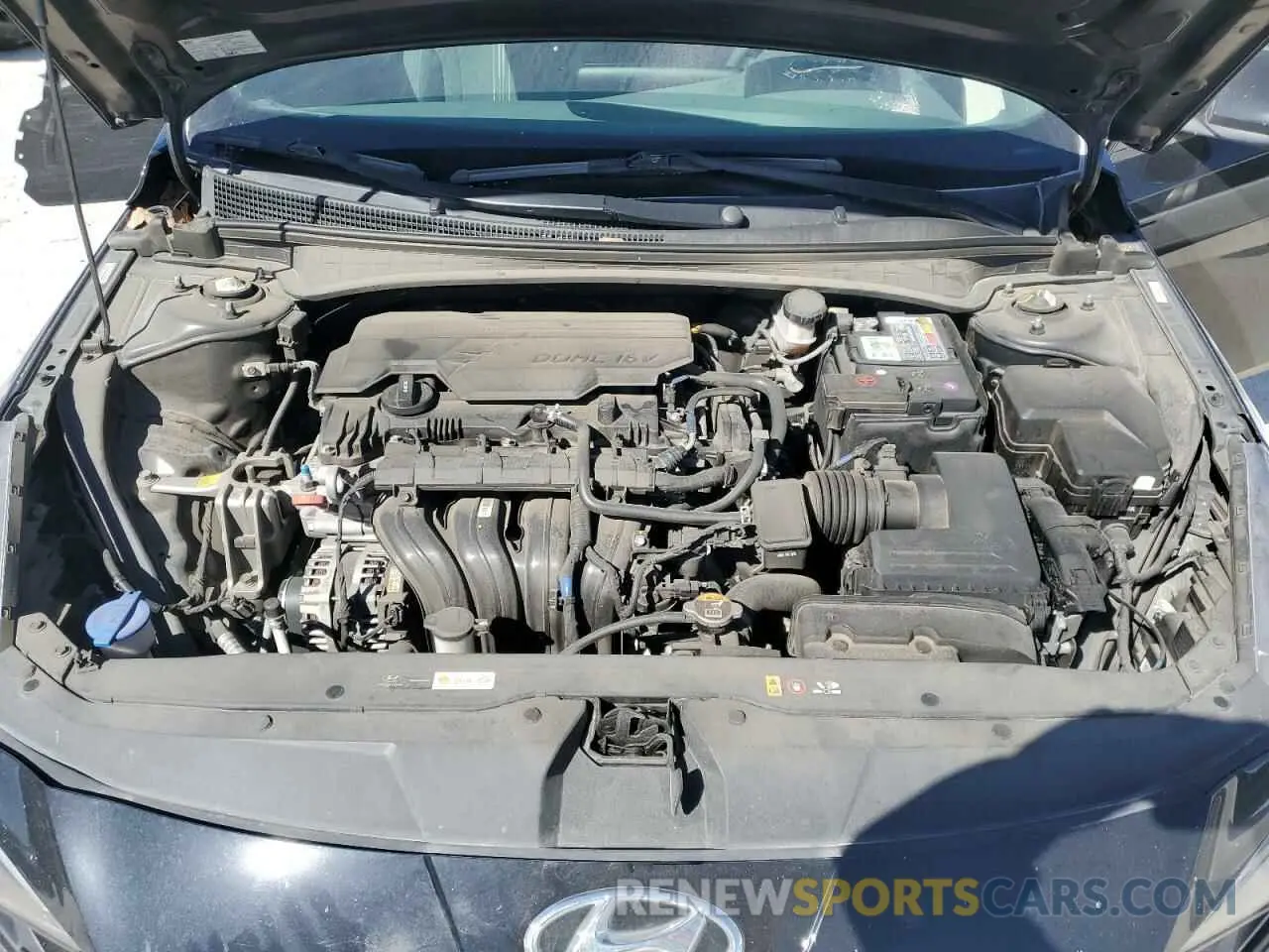 11 Фотография поврежденного автомобиля KMHLM4AG6MU193074 HYUNDAI ELANTRA 2021