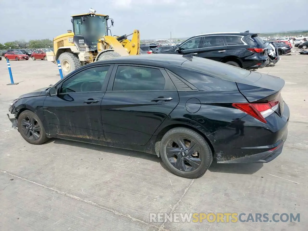2 Фотография поврежденного автомобиля KMHLM4AG7MU070237 HYUNDAI ELANTRA 2021