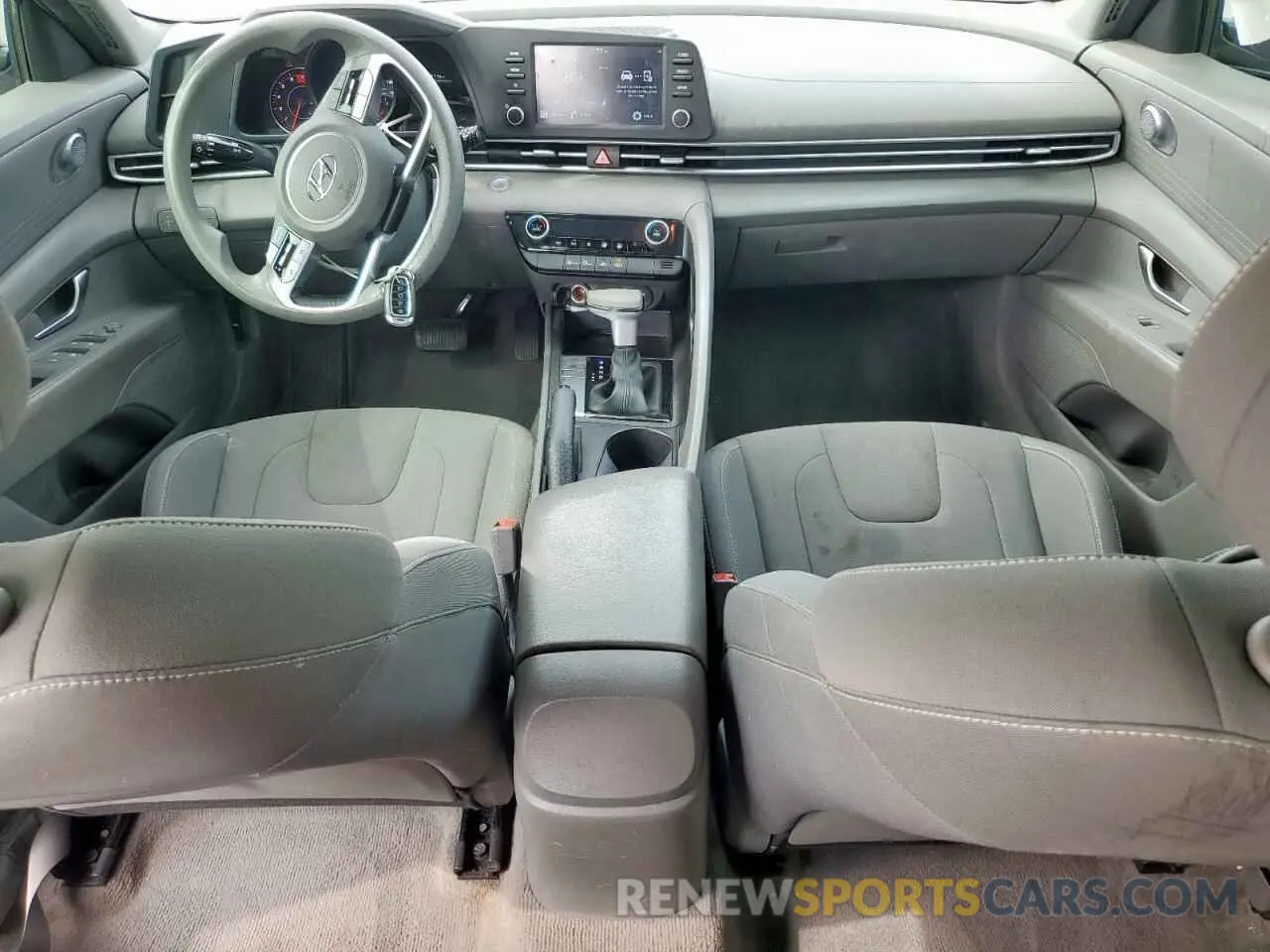 8 Фотография поврежденного автомобиля KMHLM4AG7MU070237 HYUNDAI ELANTRA 2021