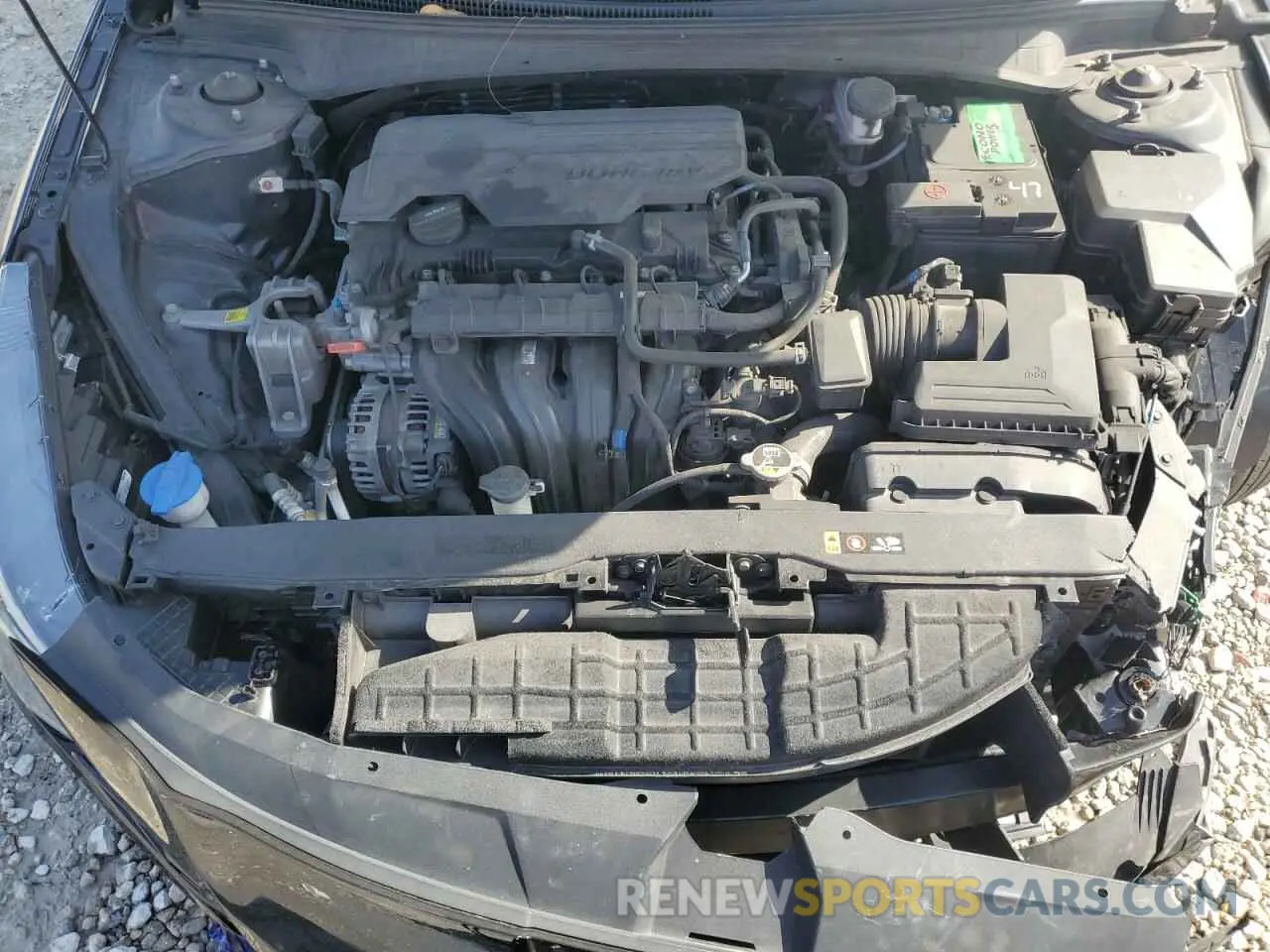 11 Фотография поврежденного автомобиля KMHLM4AG7MU101986 HYUNDAI ELANTRA 2021