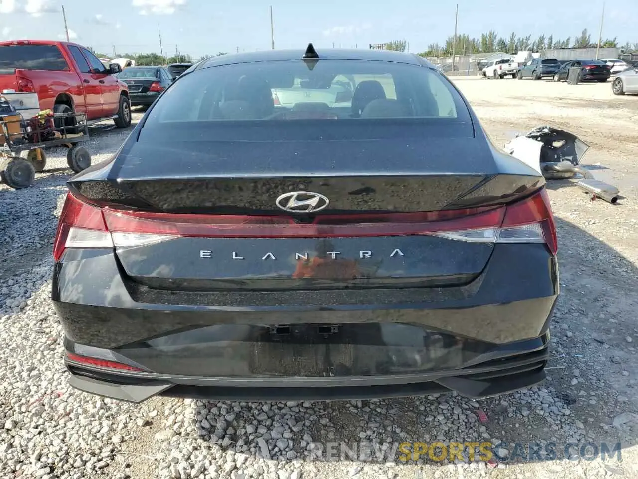 6 Фотография поврежденного автомобиля KMHLM4AG7MU101986 HYUNDAI ELANTRA 2021