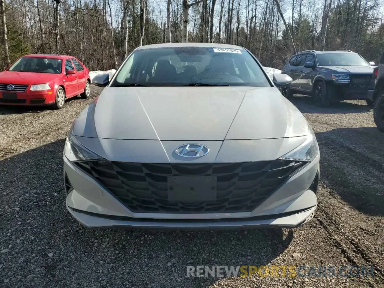 5 Photograph of a damaged car KMHLM4AG8MU151795 HYUNDAI ELANTRA 2021