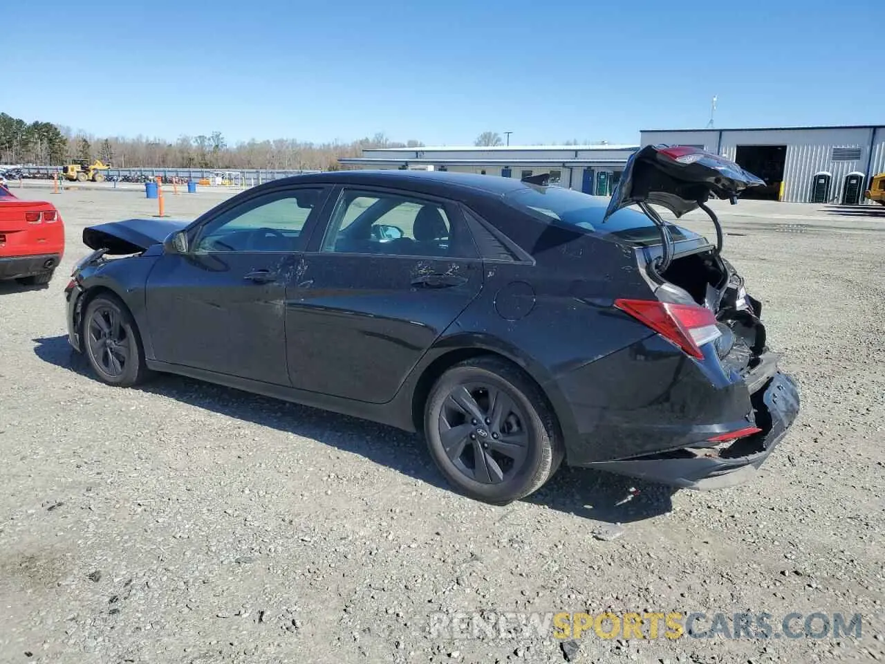2 Photograph of a damaged car KMHLM4AG8MU157337 HYUNDAI ELANTRA 2021