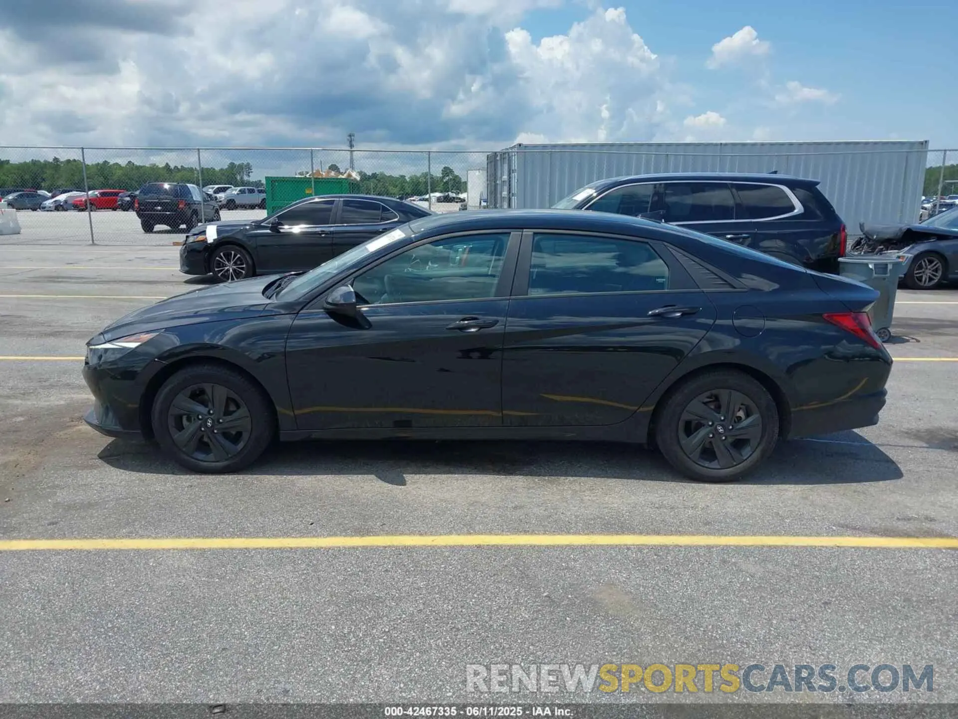 14 Photograph of a damaged car KMHLM4AG9MU091784 HYUNDAI ELANTRA 2021