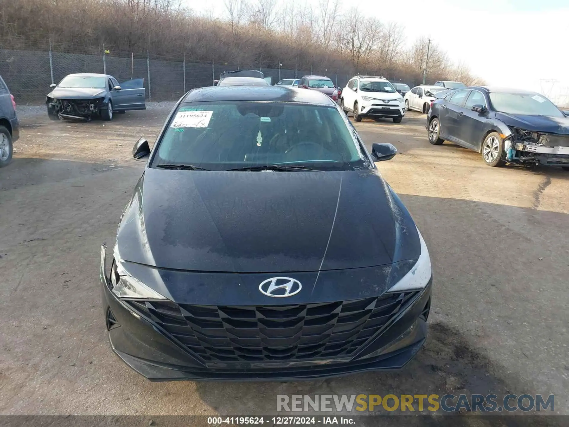 12 Фотография поврежденного автомобиля KMHLM4AG9MU119079 HYUNDAI ELANTRA 2021