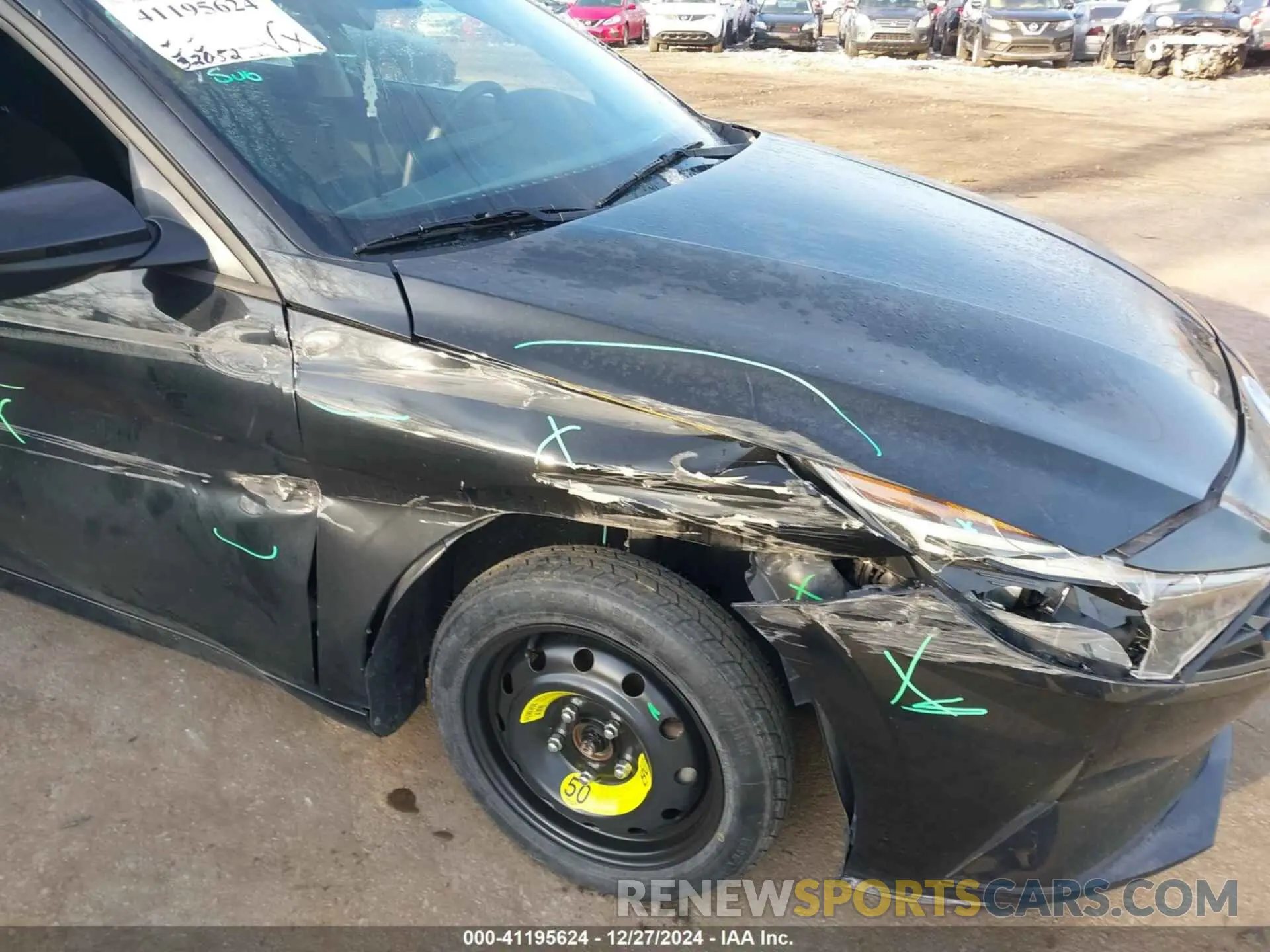 6 Фотография поврежденного автомобиля KMHLM4AG9MU119079 HYUNDAI ELANTRA 2021