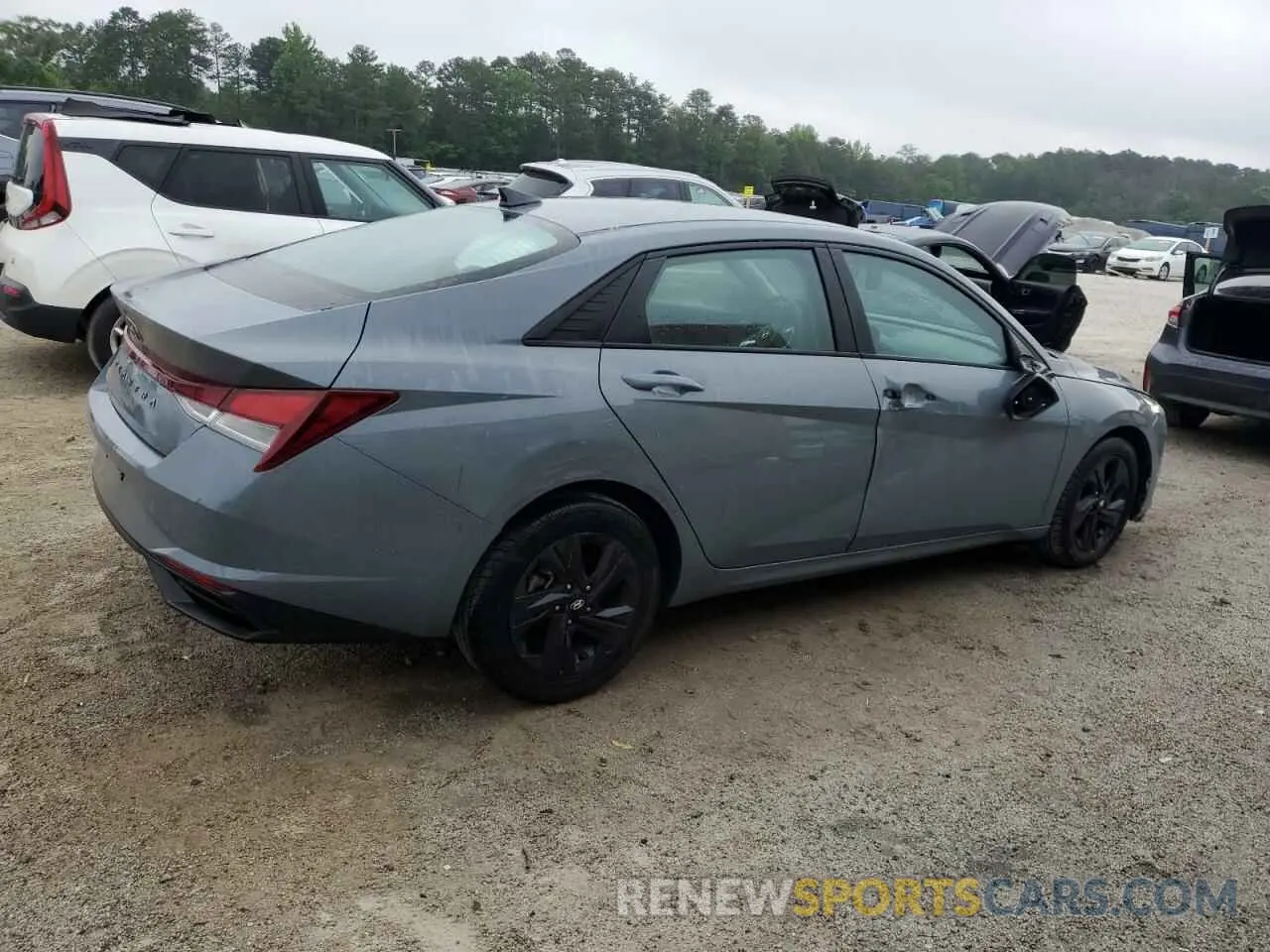 3 Photograph of a damaged car KMHLM4AG9MU142264 HYUNDAI ELANTRA 2021
