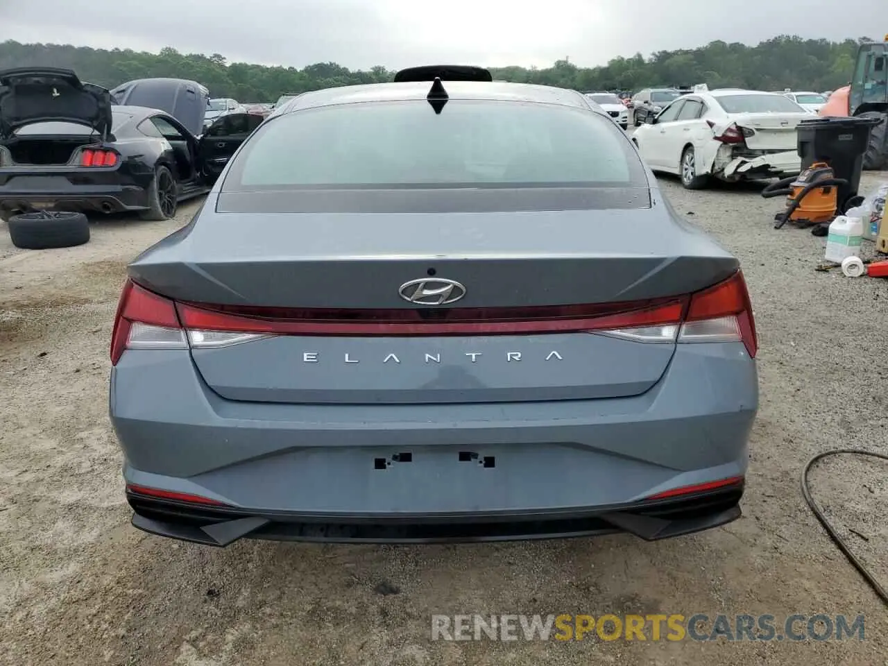6 Photograph of a damaged car KMHLM4AG9MU142264 HYUNDAI ELANTRA 2021