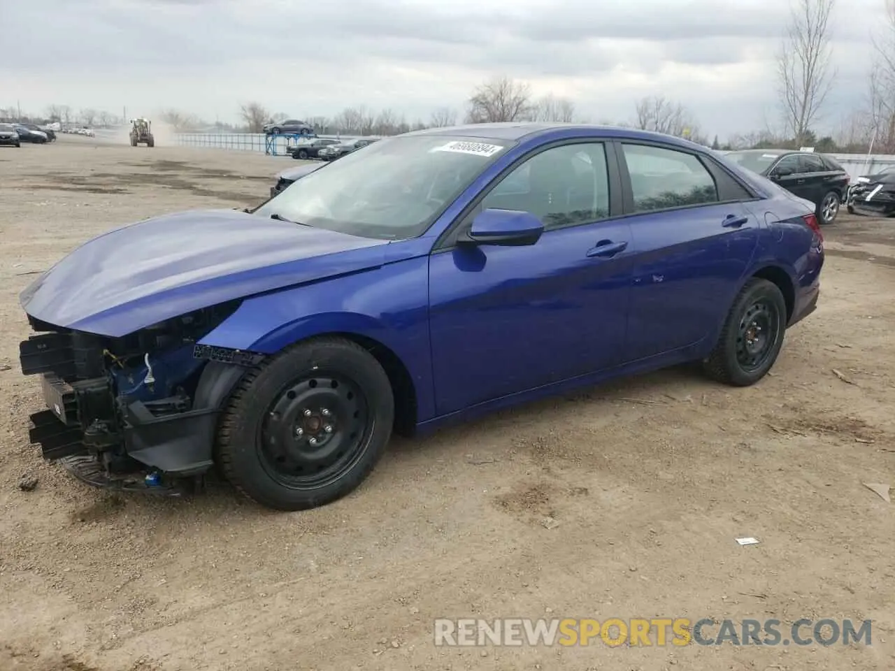 1 Фотография поврежденного автомобиля KMHLM4AG9MU171764 HYUNDAI ELANTRA 2021
