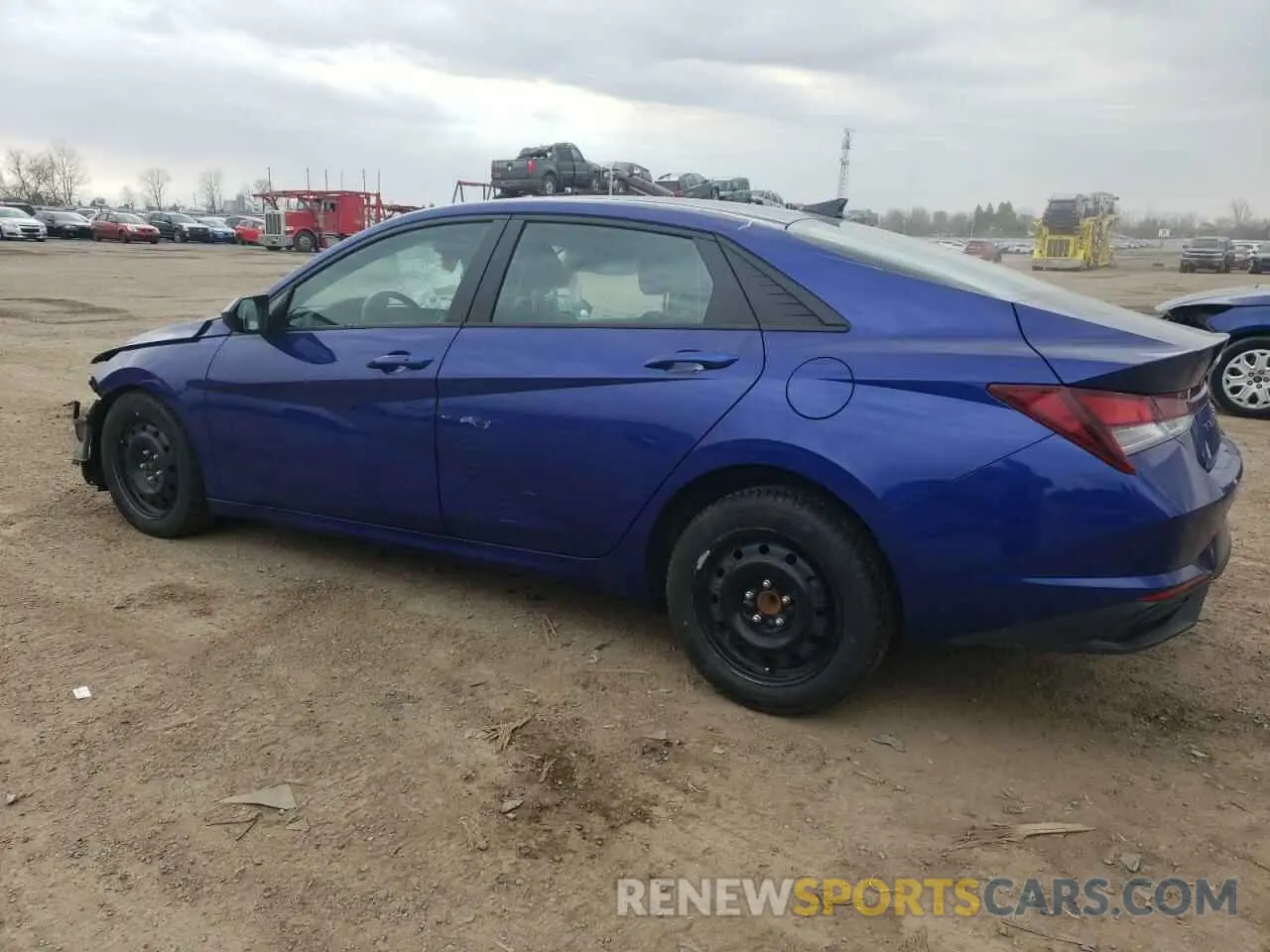 2 Фотография поврежденного автомобиля KMHLM4AG9MU171764 HYUNDAI ELANTRA 2021