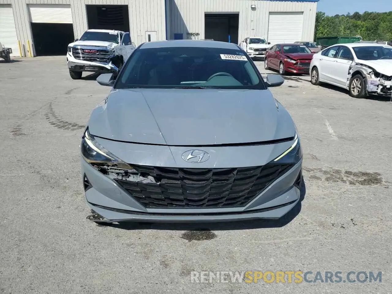 5 Photograph of a damaged car KMHLM4AG9MU191836 HYUNDAI ELANTRA 2021