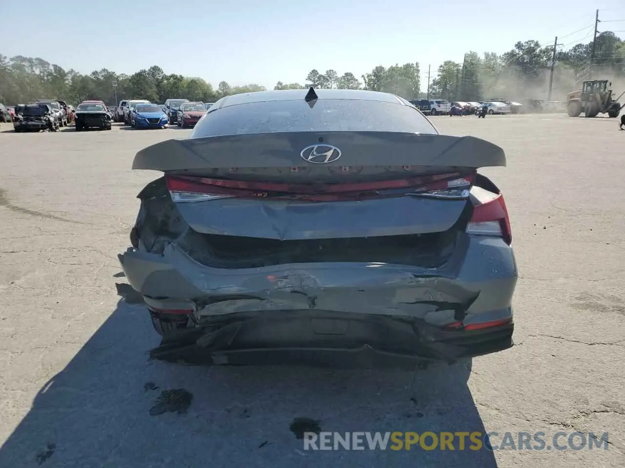 6 Photograph of a damaged car KMHLM4AG9MU191836 HYUNDAI ELANTRA 2021
