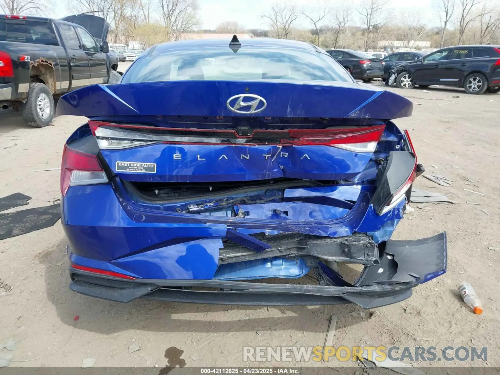 16 Фотография поврежденного автомобиля KMHLM4AGXMU070121 HYUNDAI ELANTRA 2021
