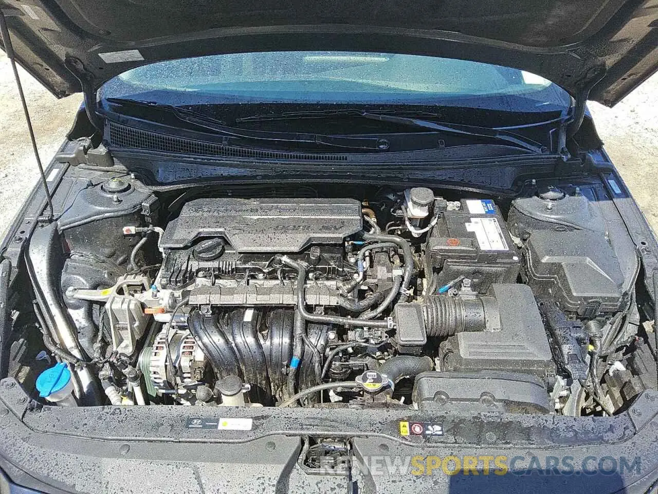 11 Фотография поврежденного автомобиля KMHLM4AGXMU121570 HYUNDAI ELANTRA 2021