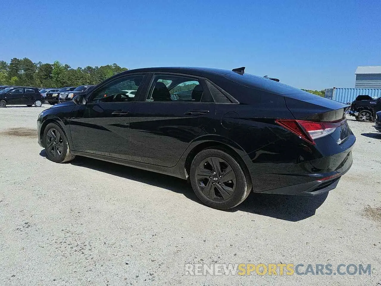 2 Фотография поврежденного автомобиля KMHLM4AGXMU121570 HYUNDAI ELANTRA 2021
