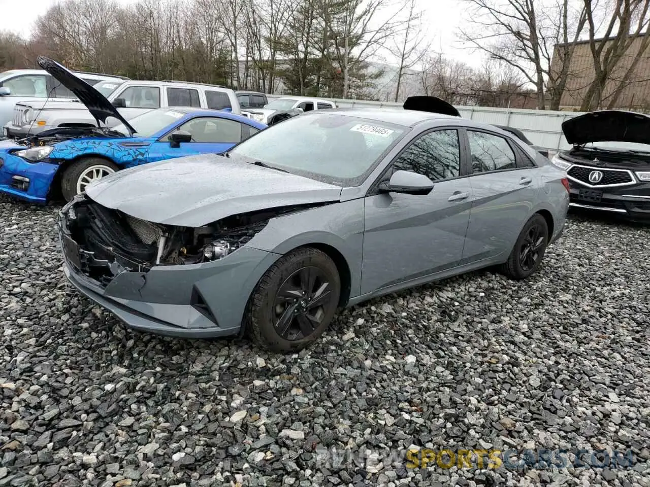1 Фотография поврежденного автомобиля KMHLM4AGXMU123089 HYUNDAI ELANTRA 2021