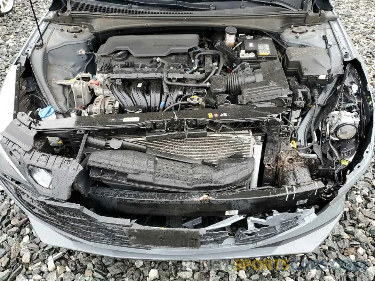 11 Фотография поврежденного автомобиля KMHLM4AGXMU123089 HYUNDAI ELANTRA 2021
