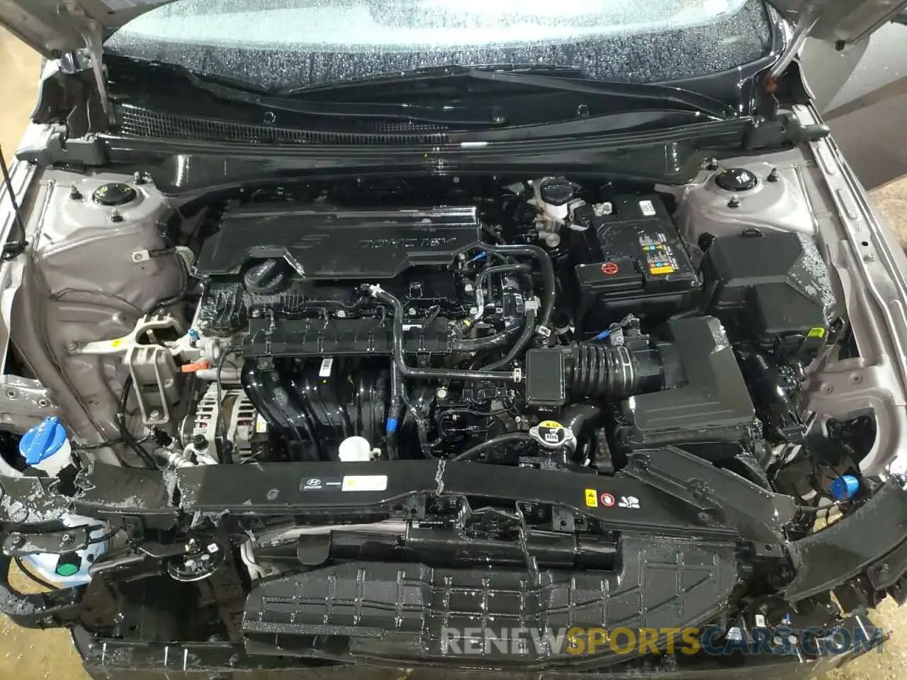11 Photograph of a damaged car KMHLM4DGXRU650732 HYUNDAI ELANTRA 2021