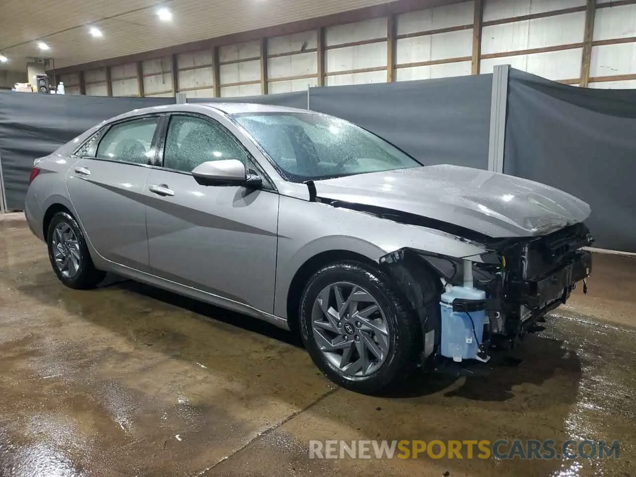 4 Photograph of a damaged car KMHLM4DGXRU650732 HYUNDAI ELANTRA 2021