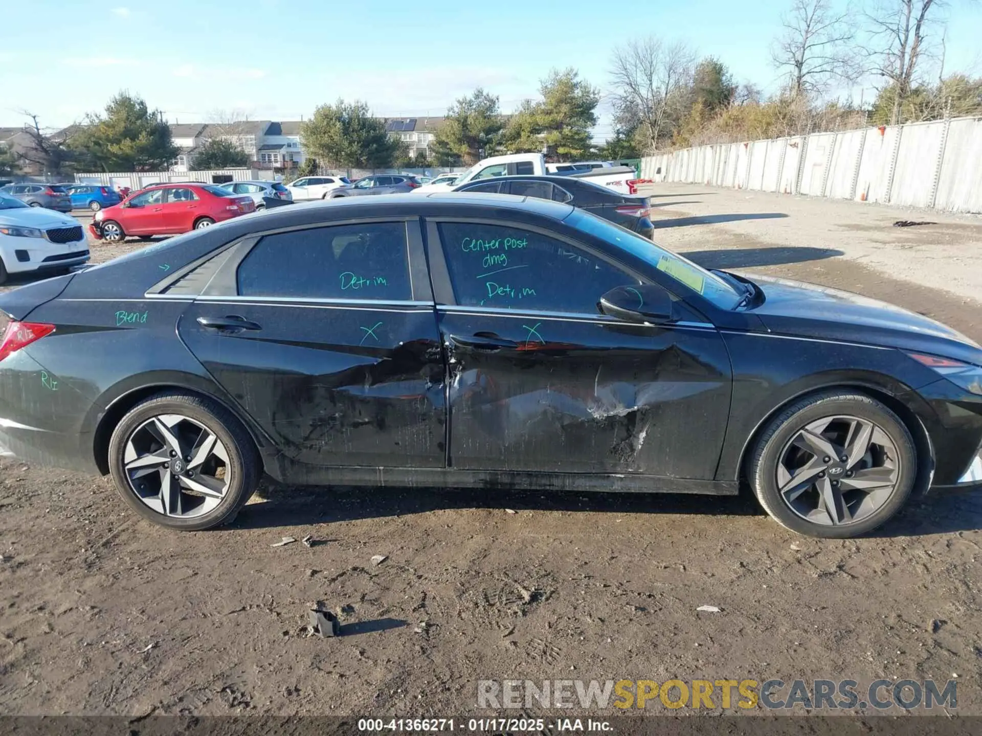 13 Фотография поврежденного автомобиля KMHLN4AG1MU099973 HYUNDAI ELANTRA 2021