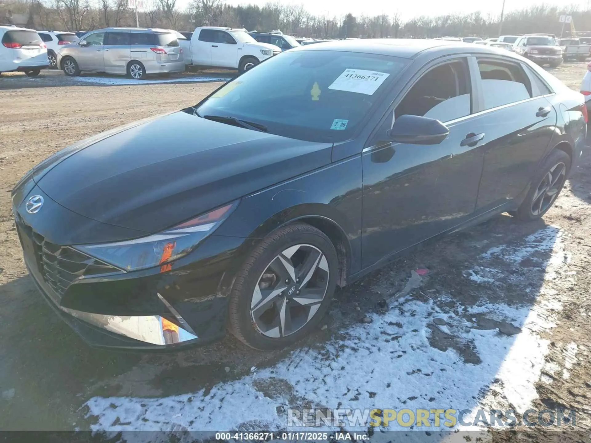 2 Фотография поврежденного автомобиля KMHLN4AG1MU099973 HYUNDAI ELANTRA 2021