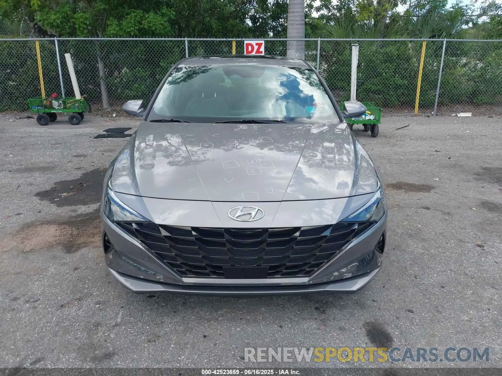 12 Фотография поврежденного автомобиля KMHLN4AG3MU179579 HYUNDAI ELANTRA 2021