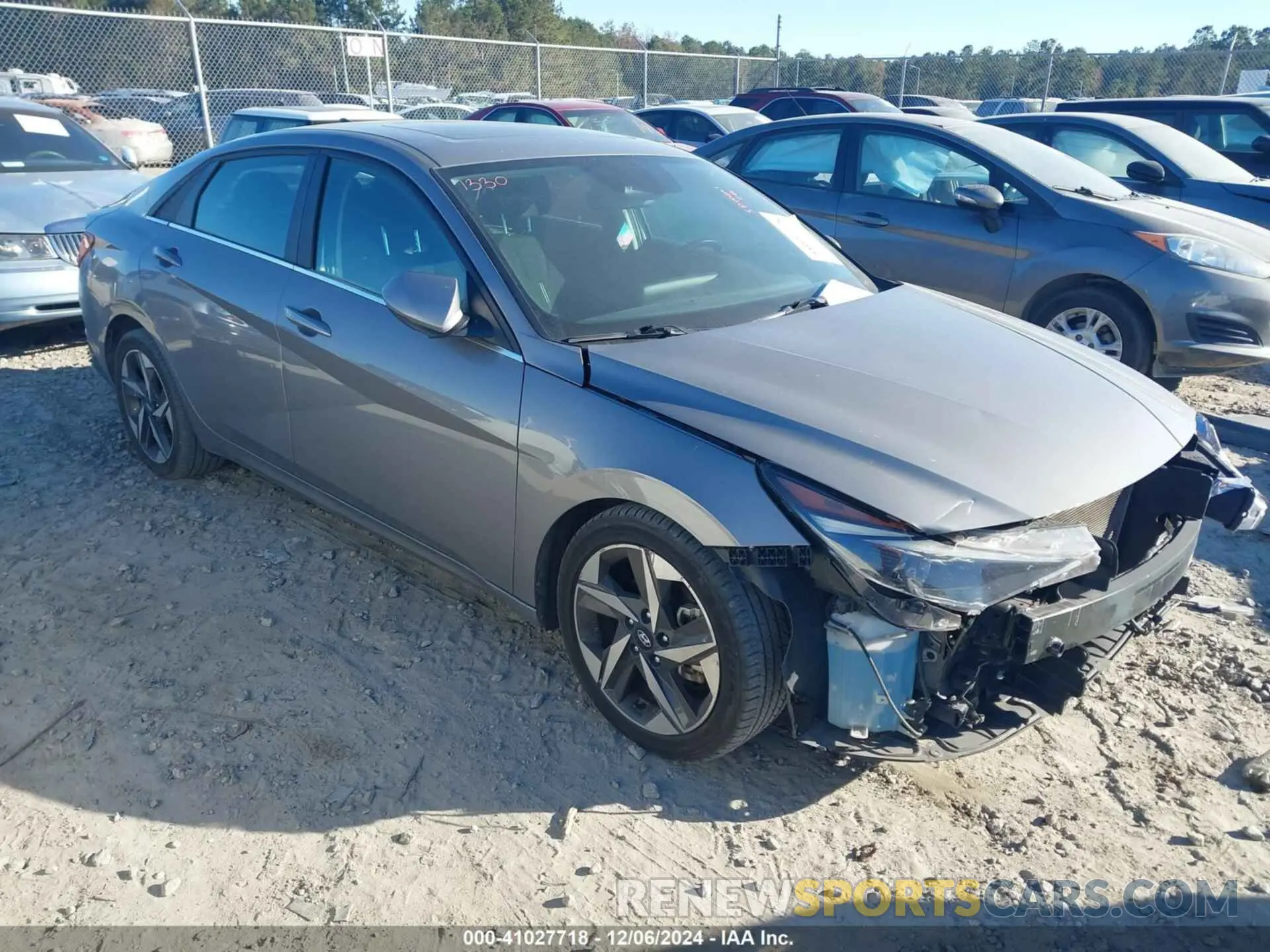1 Фотография поврежденного автомобиля KMHLN4AG5MU143506 HYUNDAI ELANTRA 2021