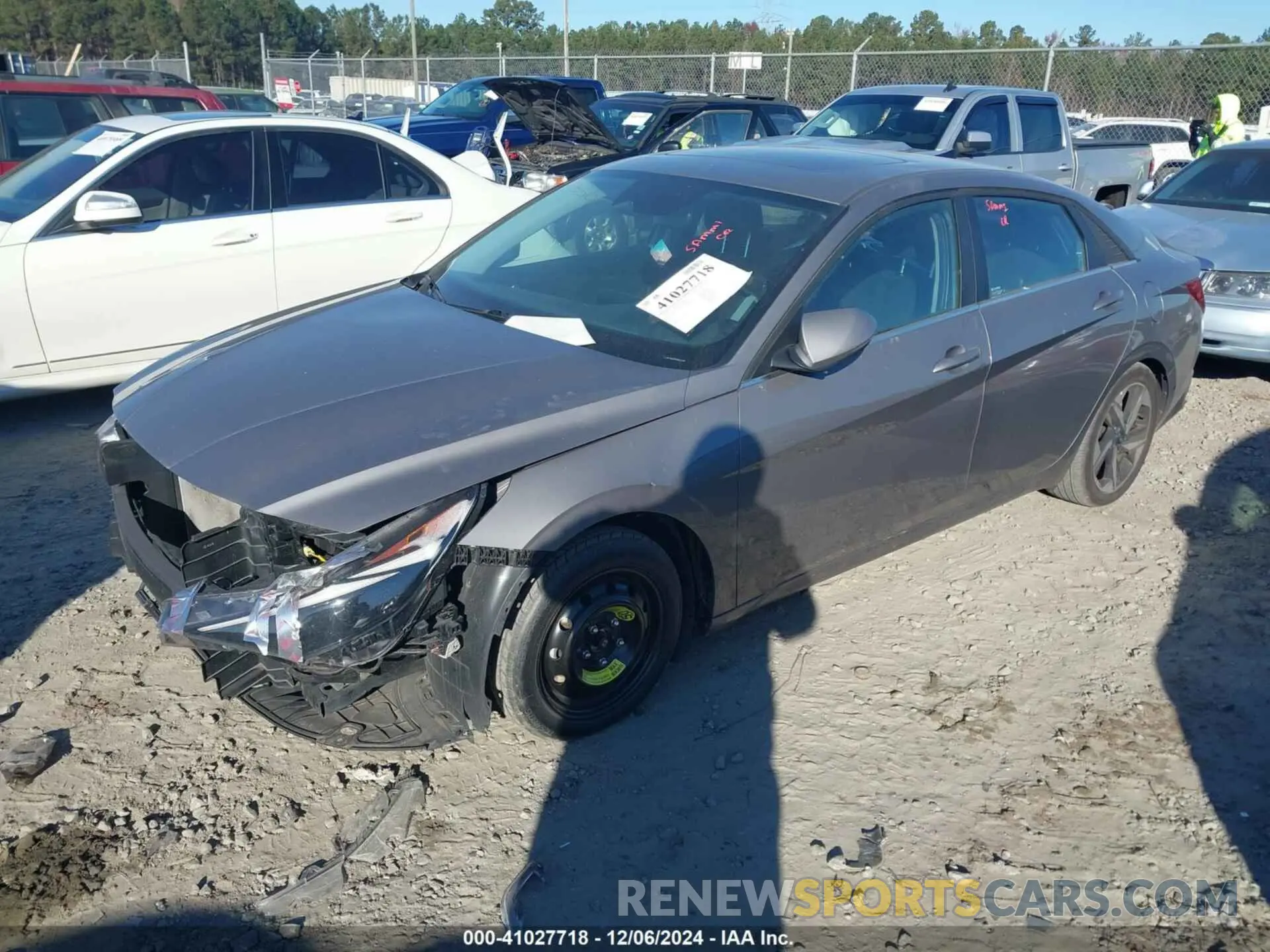 2 Фотография поврежденного автомобиля KMHLN4AG5MU143506 HYUNDAI ELANTRA 2021