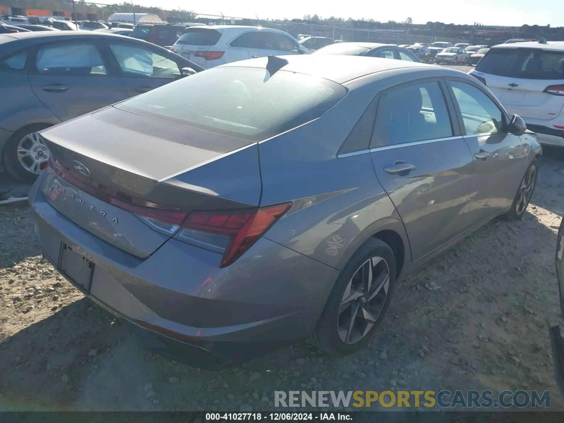 4 Фотография поврежденного автомобиля KMHLN4AG5MU143506 HYUNDAI ELANTRA 2021