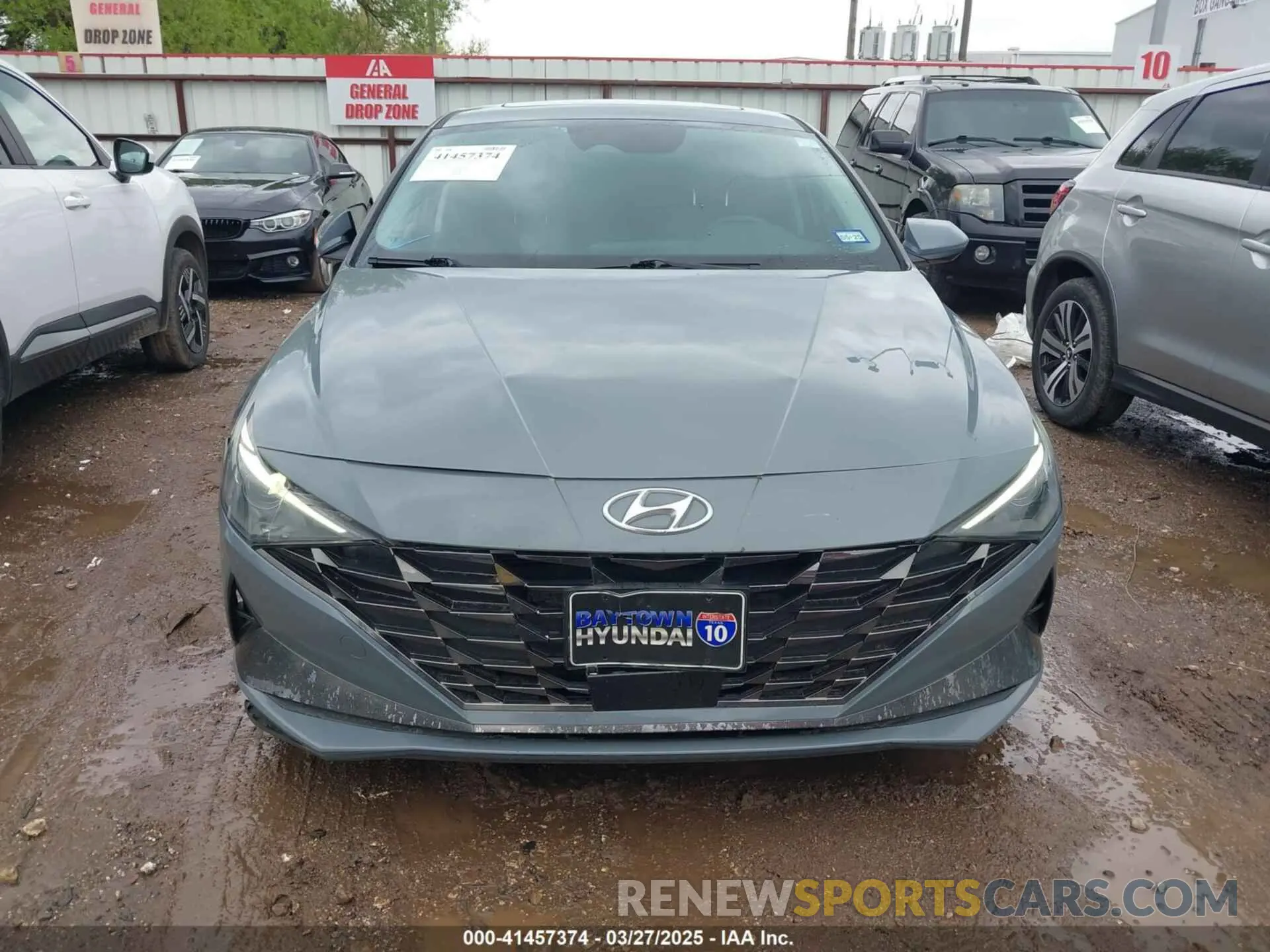 12 Фотография поврежденного автомобиля KMHLN4AG6MU090007 HYUNDAI ELANTRA 2021