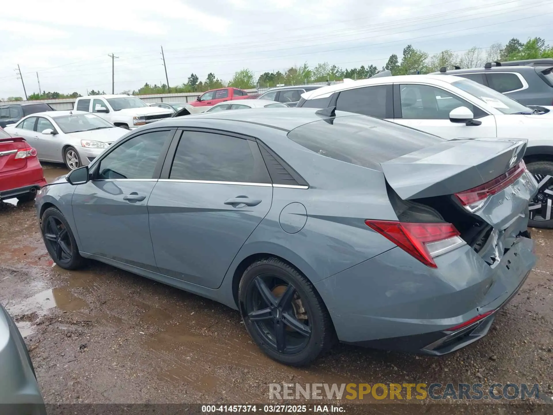 14 Фотография поврежденного автомобиля KMHLN4AG6MU090007 HYUNDAI ELANTRA 2021