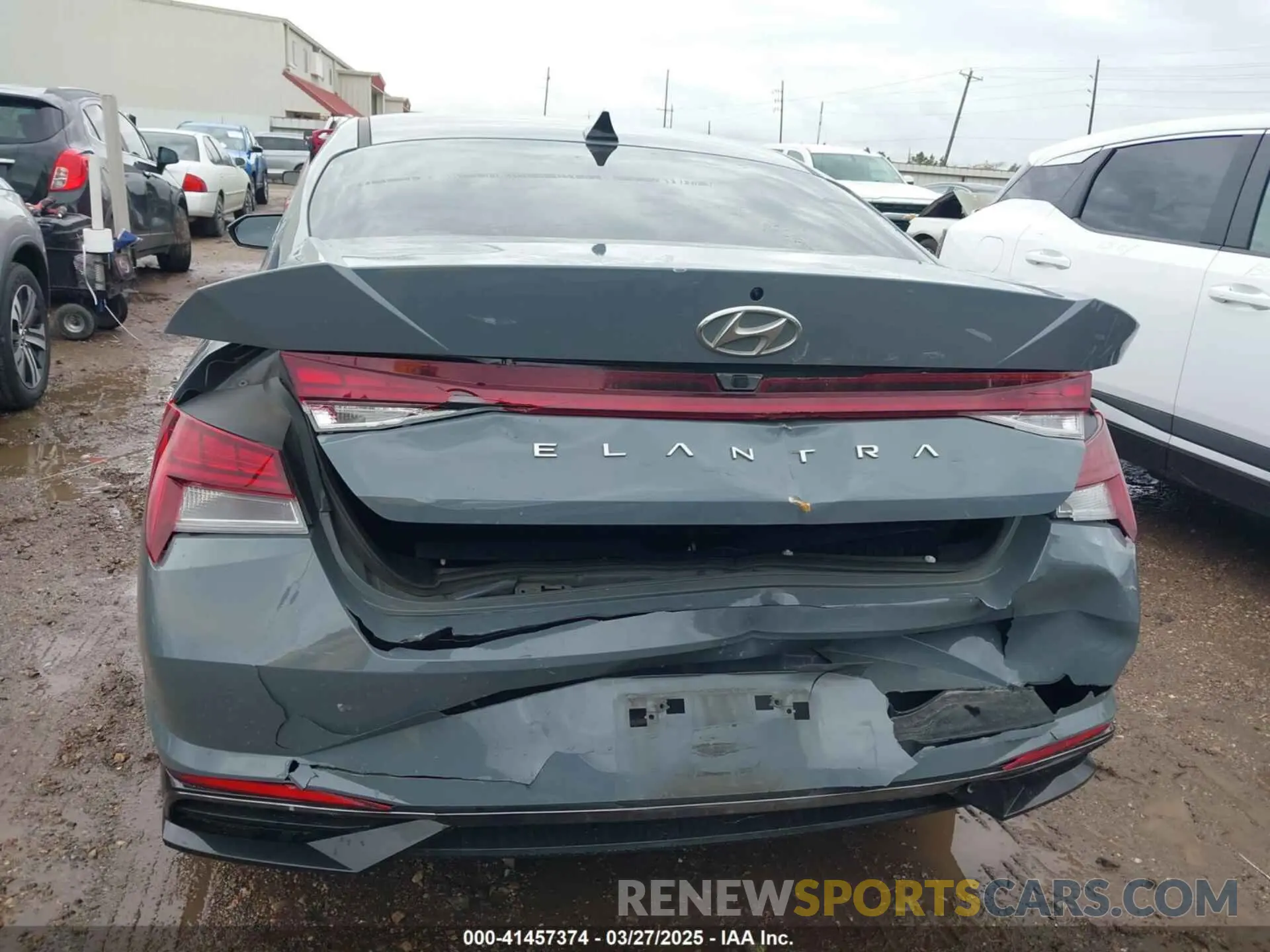 6 Фотография поврежденного автомобиля KMHLN4AG6MU090007 HYUNDAI ELANTRA 2021