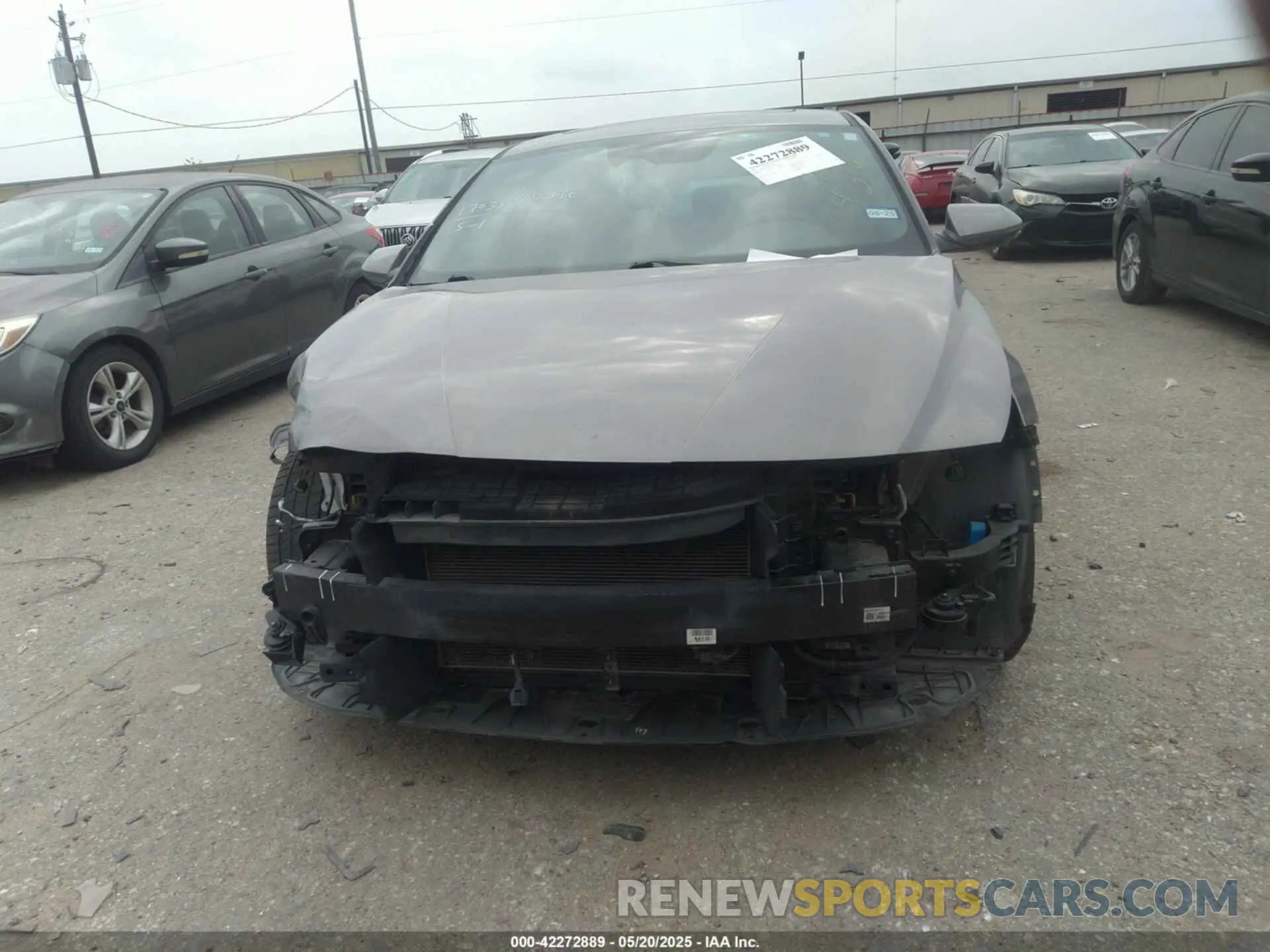 13 Photograph of a damaged car KMHLN4AG6MU091397 HYUNDAI ELANTRA 2021