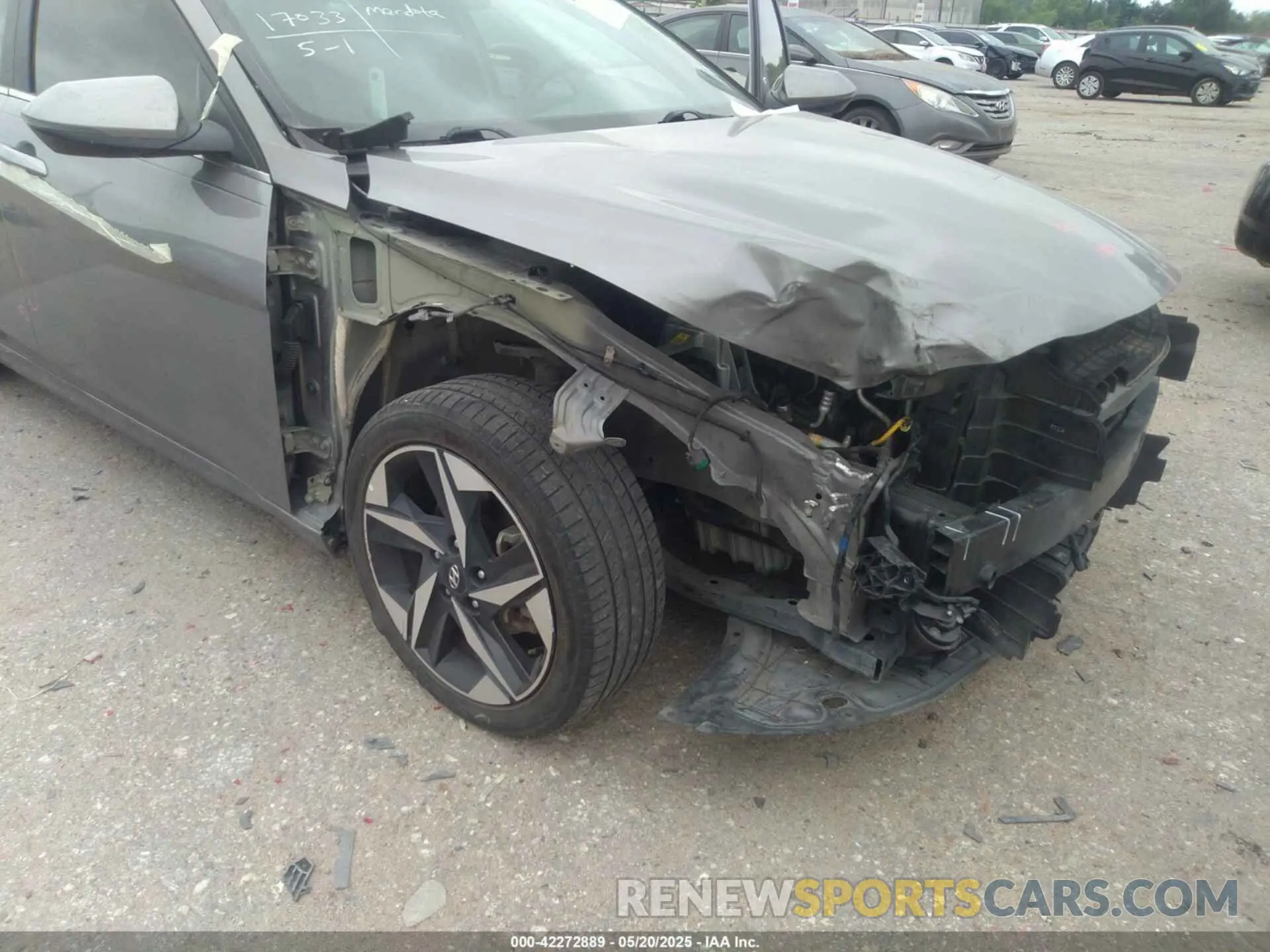 6 Photograph of a damaged car KMHLN4AG6MU091397 HYUNDAI ELANTRA 2021